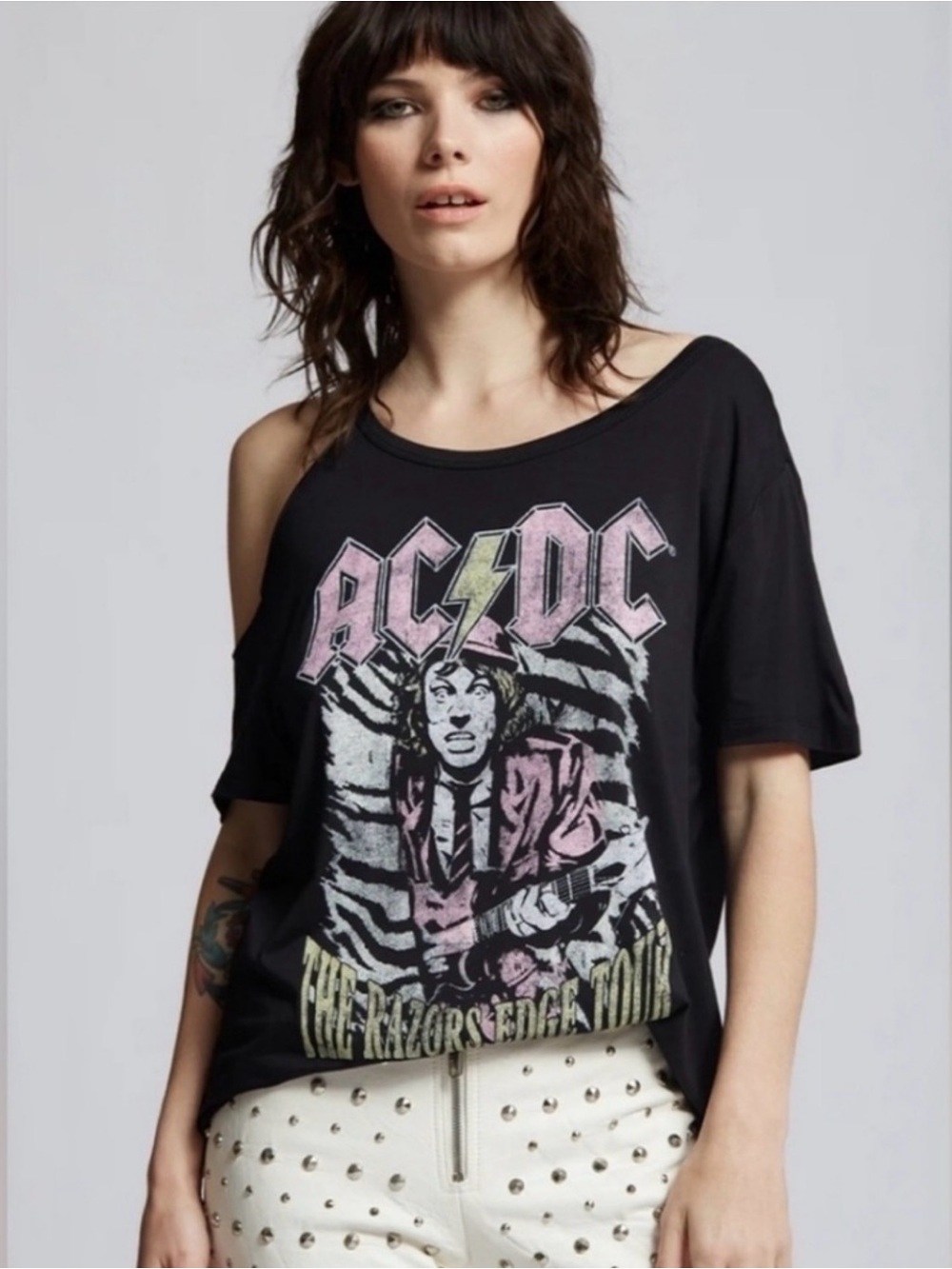 NWOT Recycled Karma AC/DC Graphic Tee